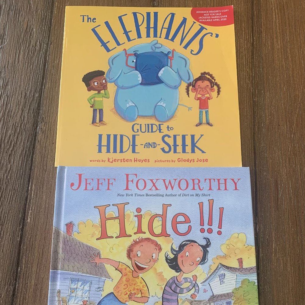 2 Hide in Seek Books, Back to School, Perfect for Kindergarten!
